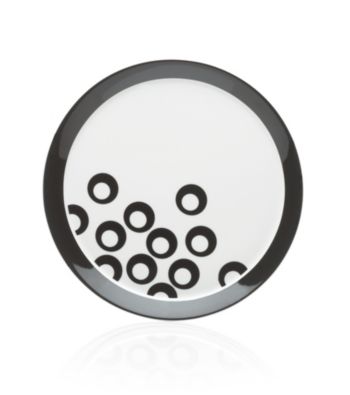 Mikasa® Circle Chic Black Salad Plate