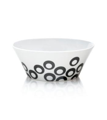 Mikasa® Circle Chic Black Soup Bowl