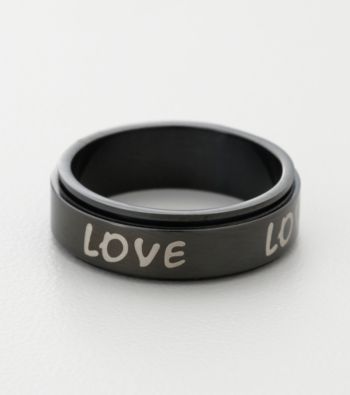 Blackened Stainless Steel 
