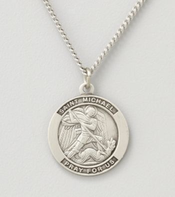 Sterling Silver St.Michael Pendant