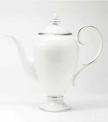 Noritake Rochelle Platinum Coffee Server