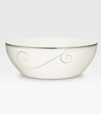 Noritake Platinum Wave Round Vegetable Bowl