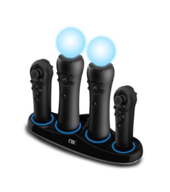 CTA Digital Quad Port Controller Charging Station for PlayStation® 3