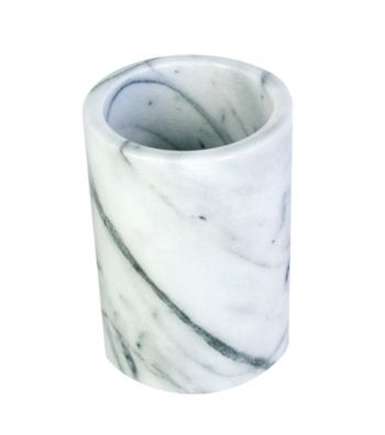 Fox Run Craftsmen White Marble Utensil Holder