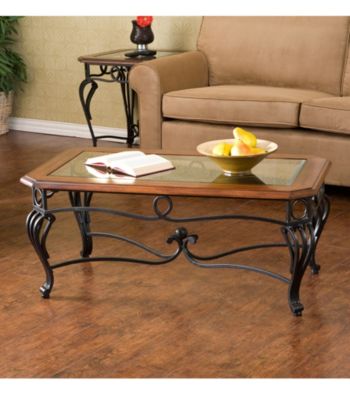 Holly & Martin™ Newcastle Cocktail Table - Dark Cherry