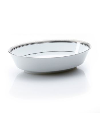 Noritake Crestwood Platinum Oval Vegetable Bowl