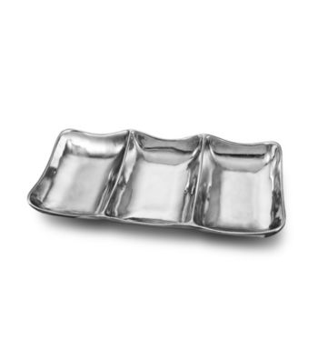 Wilton Armetale® Boston Divided Rectangular Tray