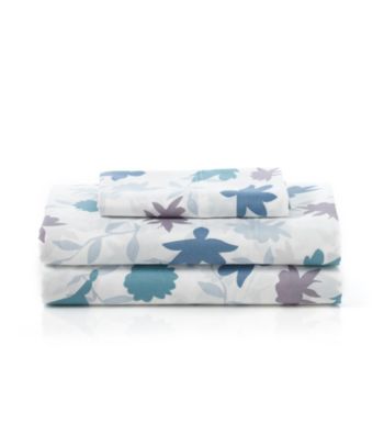 LivingQuarters Easy Care Microfiber Sheet Sets - Petals