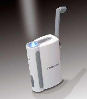 Datexx® Sentina SuperBattery with AC or Crank Generator for Cellphones