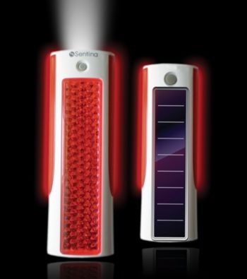 Datexx® Sentina Solar LED Flare with Flash Light - Rechargeable