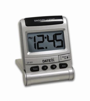 UPC 767469506015 product image for Datexx Sentina Travel Alarm Clock with Flip Stand | upcitemdb.com