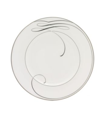 Waterford® Ballet Ribbon White Accent Plate