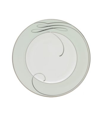 Waterford® Ballet Ribbon Mint Satin Accent Plate