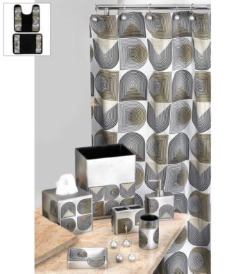 PB Home™ Retro Bath Collection - Silver