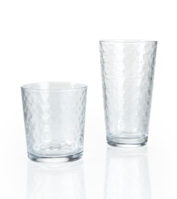 LivingQuarters Cobblestone 16-pc. Drinkware Set