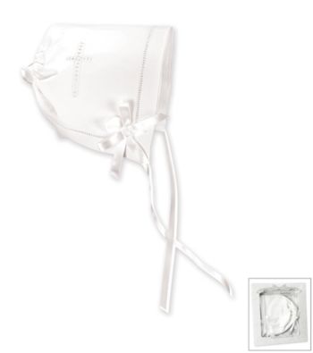Stephan Baby Bonnet - White