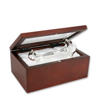 Stephan Baby Silver-Plated Baby Rattle