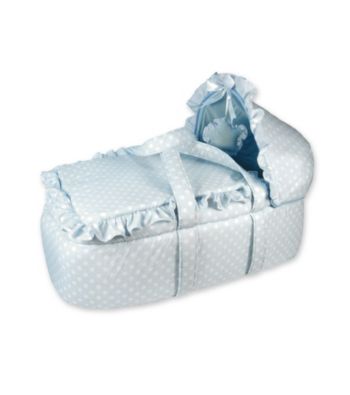 Stephan Baby Moses Basket - Blue
