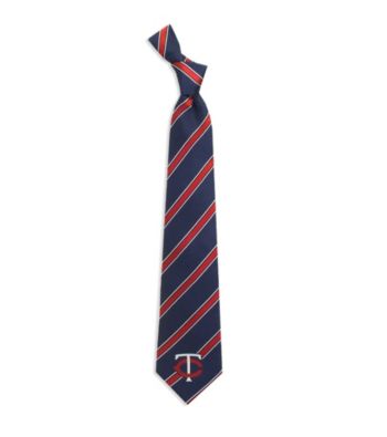 MLB® Minnesota Twins Men's Necktie - Logo Stripe