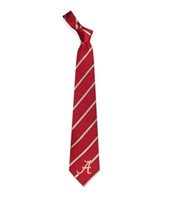 NCAA® University of Alabama Men's Necktie - Logo Stripe