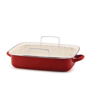 Rachael Ray® Red Enamel On Steel 16.5