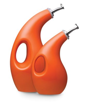 Rachael Ray® Stoneware 2-pc. Set: Orange EVOO & Vinegar