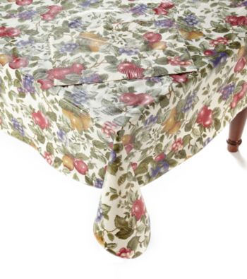 LivingQuarters Seneca PEVA Table Linens