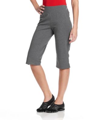 Exertek® Wide-waistband Cropped Pant