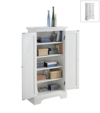 Home Styles® Boca Media Cabinet - White