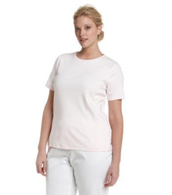 Jones New York Signature® Plus Size Tee with Inner Contrast Trim