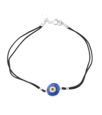 Athra Sterling Silver Guardian Eye Bracelet