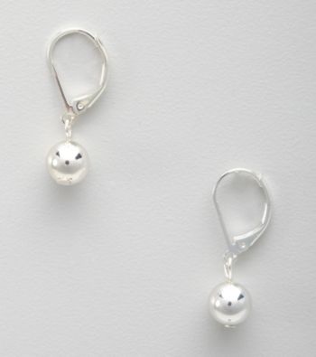 Lauren Ralph Lauren Silvertone Drop Earrings