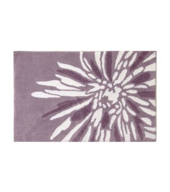Bacova® Flower Power Cotton Bath Rug