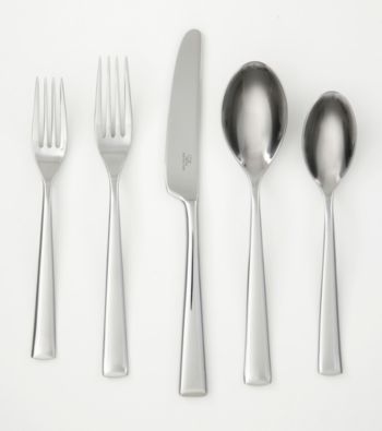 RW by Robert Welch Tyne Mirror 45-pc. Flatware Set