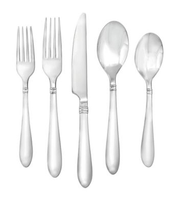 Farberware® Annotto Satin/Mirror 45-pc. Flatware Set