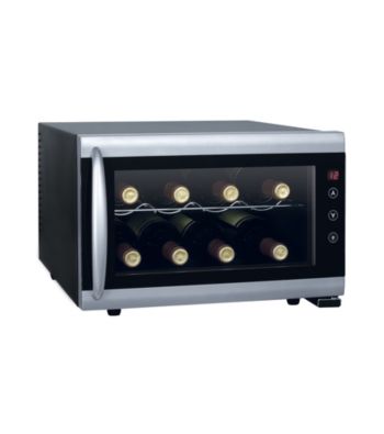Sunpentown® 8-Bottle Thermo-Electric Wine Cooler with Heating Technology