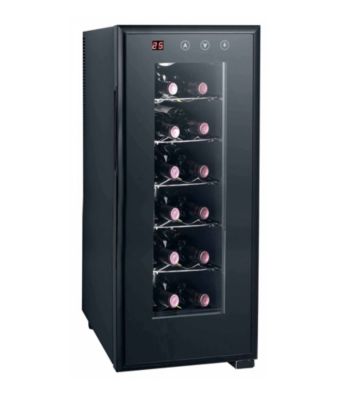 Sunpentown® 12-Bottle Thermo-Electric Wine Cooler with Heating Technology