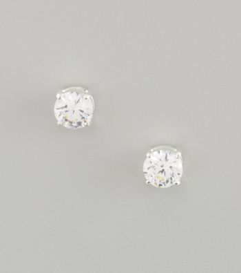Lauren Ralph Lauren Large Cubic Zirconia Stud Earrings