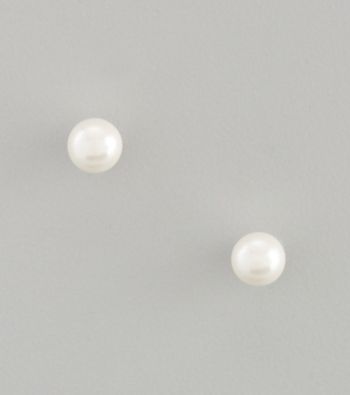 Lauren Ralph Lauren 6MM Faux Pearl Stud Earrings
