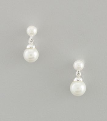 Lauren Ralph Lauren Faux Pearl Drop Earrings