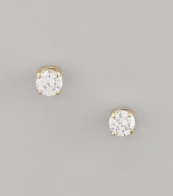 Lauren Ralph Lauren Medium Cubic Zirconia Stud Earrings