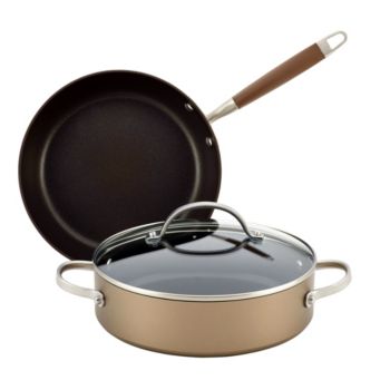 Anolon® Advanced Bronze 3-pc. Cookware Set