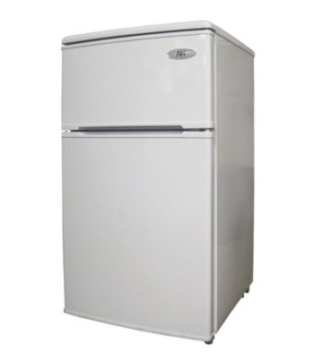 Sunpentown® 3.2-cu.ft. Double Door Refrigerator - White