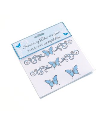 Lillian Rose® Something Blue Temporary Tattoos