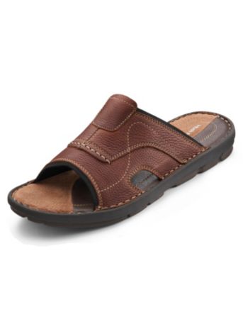 Hush Puppies® Men's Big & Tall Driftline Slides - Brown