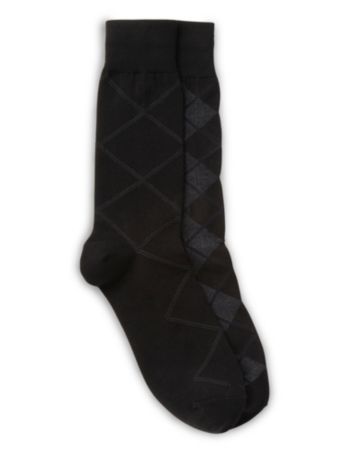 Harbor Bay® Men's Big & Tall 2-pk Argyle Socks