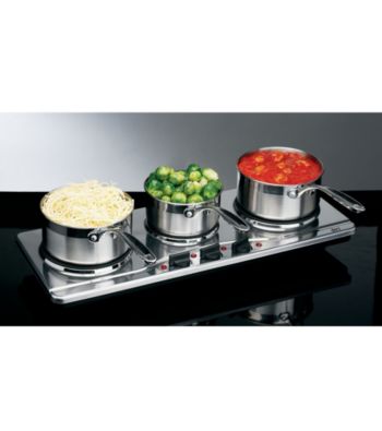 Deni Triple Plate Tabletop Burner