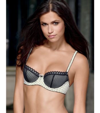 b.tempt'd® by Wacoal® La Parisienne Push-Up Bra - Night/Vanilla Ice