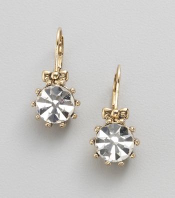 Betsey Johnson® Crystal Drop Earrings