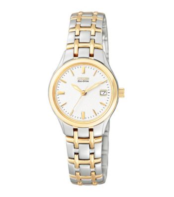Citizen® Ladies' Two Tone Stainless Steel Watch